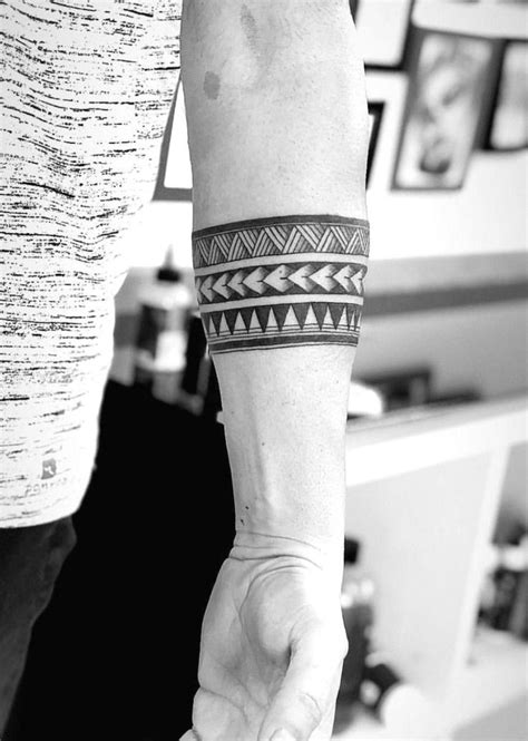 Polynesian Tattoos History Polynesiantattoos Arm Band Band