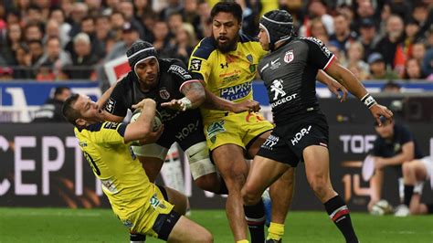 The quip about a ride an the old trophy may at first sound odd. Rugby : Toulouse remporte la finale du Top 14 face à ...