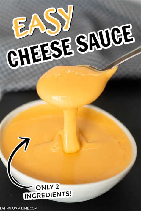 American Cheese Sauce Only 2 Simple Ingredients