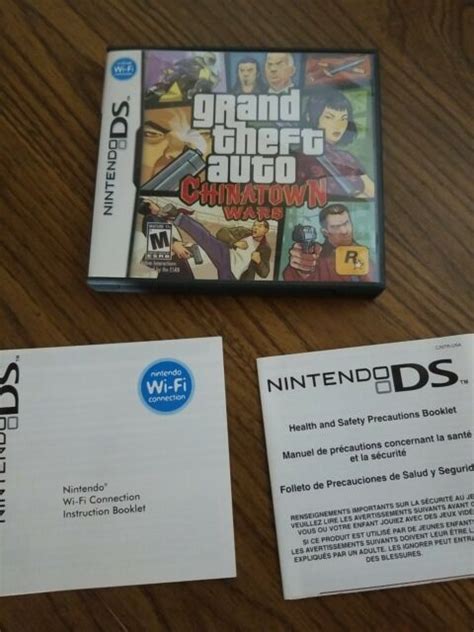 Grand Theft Auto Chinatown Wars Nintendo Ds 2009 For Sale Online Ebay
