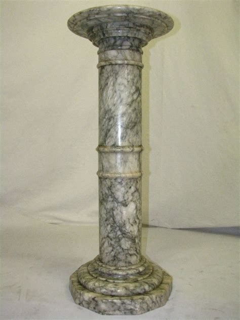 Antique 20th Century Marble Column Pedestal Antiquescouk