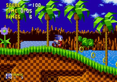 Screenshot Of Sonic The Hedgehog Genesis 1991 Mobygames