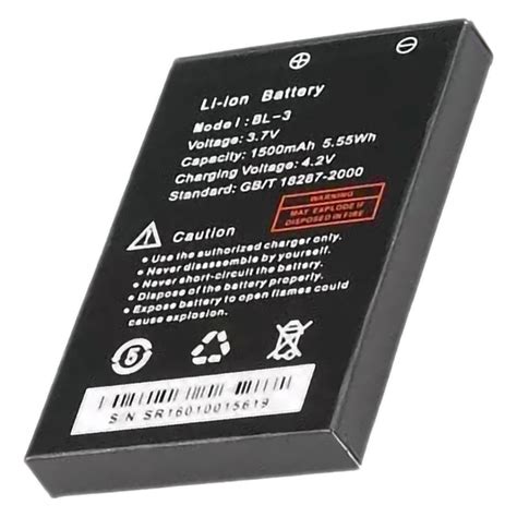 Baofeng Batterie Bl 3 37v 1500mah Pour Uv 3r Safe Zone Airsoft
