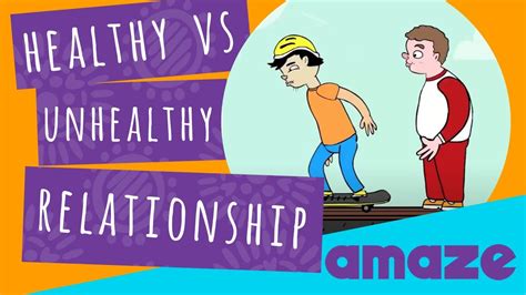 Healthy Vs Unhealthy Relationships Youtube