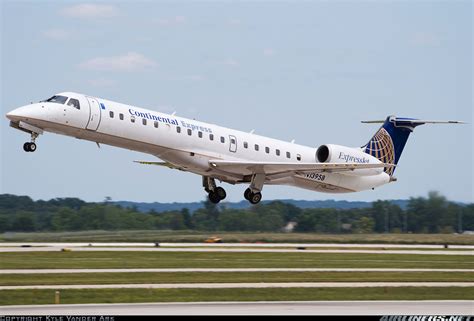 Embraer Erj 145lr Emb 145lr Continental Express Aviation Photo