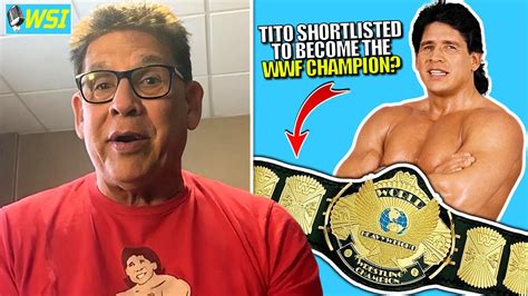 Tito Santana On Being Shortlisted To Win The Wwf Championship Instead Of Bret Hart In 1992