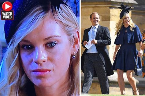 prince harry s ex chelsy davy pulls it should have been me face at royal wedding daily star