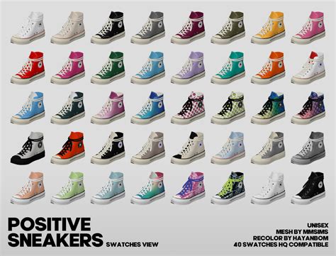 Mmsims — Hayanbom Positive Sneakers Recolor By Hayanbom