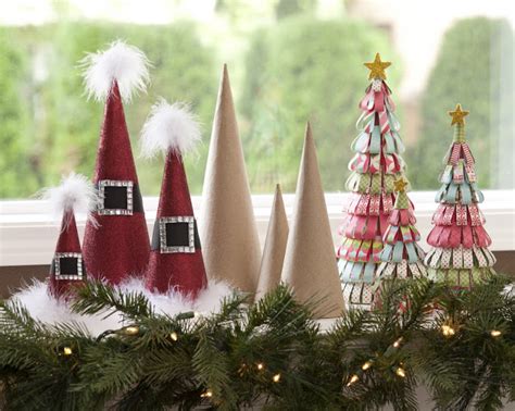 Holiday Paper Mache Cones Craft Warehouse