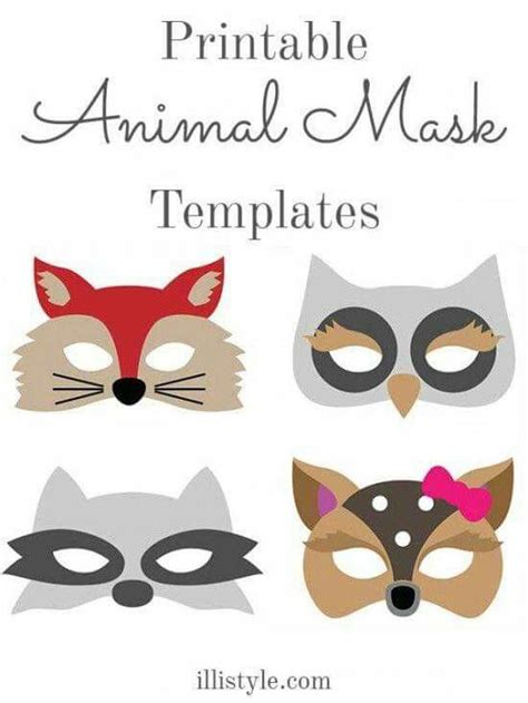 Pin By Tori Gardner Christensen On For Babesy Animal Masks For Kids