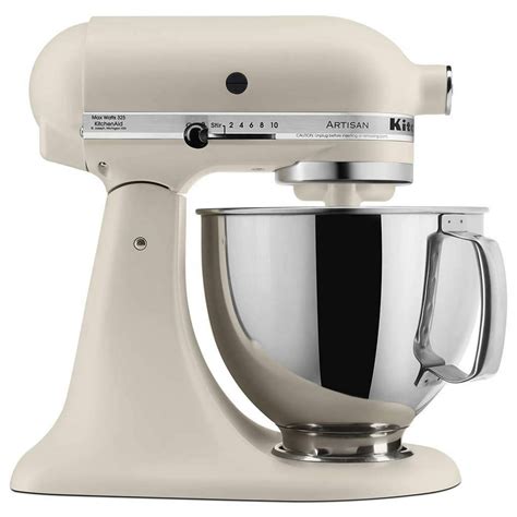 Kitchenaid Ksm150psfl Artisan Stand Mixers 5 Quart Matte Fresh Linen Renewed