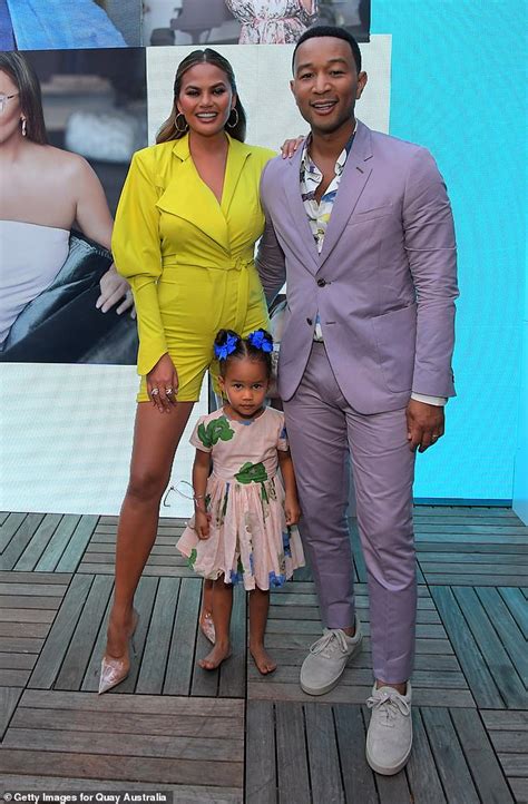 Chrissy Teigen And John Legend Bring Three Year Old Daughter Luna Chrissy Teigen Chrissy T