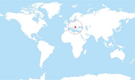 Where Is Serbia Located On The World Map