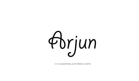 250 x 200 jpeg 43 кб. Arjun Name Tattoo Designs