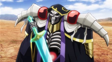 Ainz Ooal Gown Overlord Wiki Fandom Dark Warrior Fandoms Anime