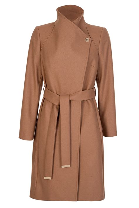 During a 20% off ted baker flash sale in september, i bit the bullet and bought the coat! Ted Baker Womens Long Trench Coat Camel