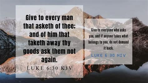 What Does Luke 630 Mean