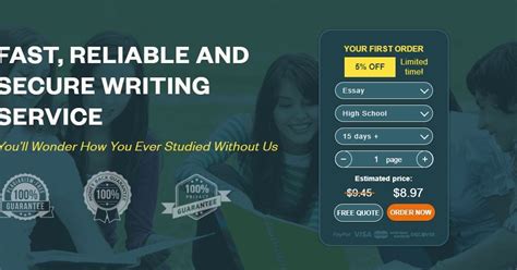 Fast Reliable And Secure Writing Service