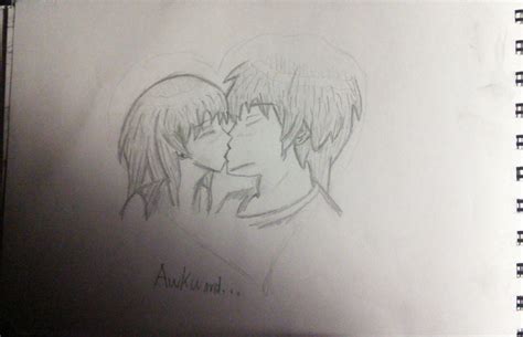 Awkward Manga Kiss By Hollyvalance On Deviantart