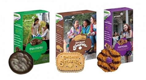 Mini Printable Girl Scout Cookie Boxes