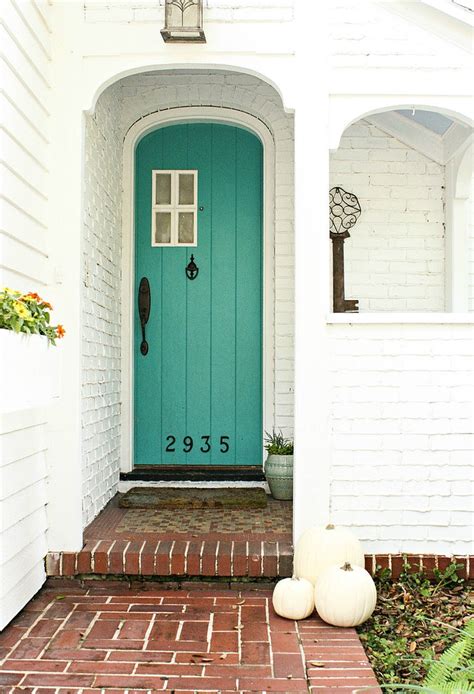 The color of your front door matters. Turquoise Doors! - Front Door Freak