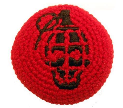 Knockout. the most common hacky sack game. Grenade Hacky Sack / Footbag - Embroidered - Made in ...