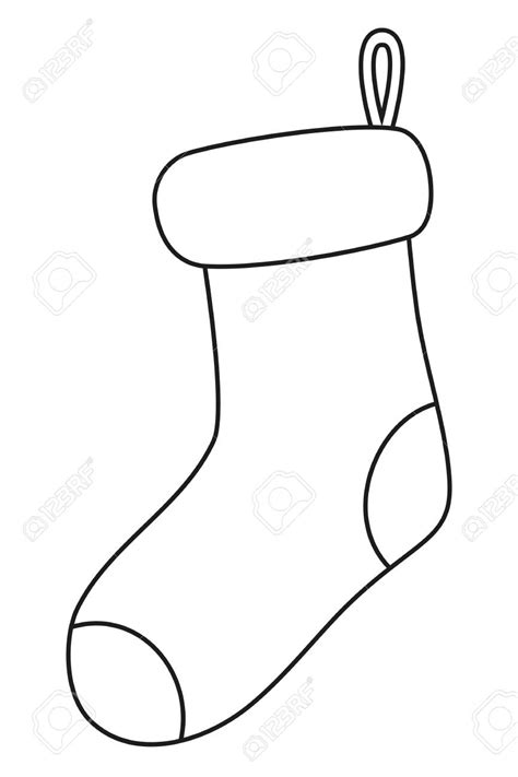 Christmas Socks Drawing ~ Christmas Sock Vector Clipart Dekorisori