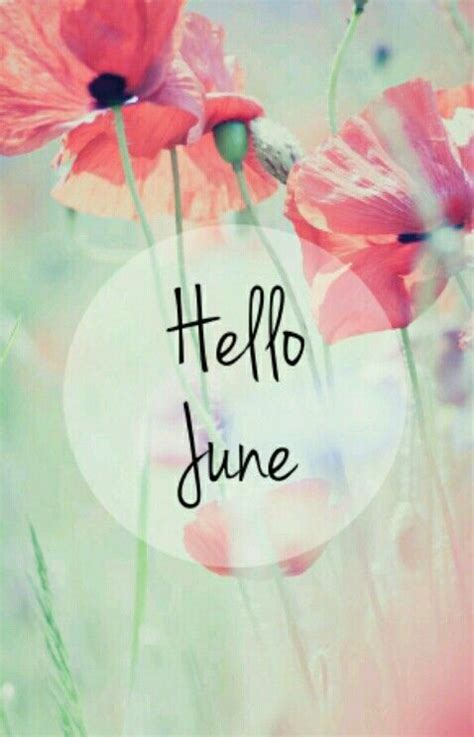 Hello June Wallpaper ♥♥♥ Seasons Months Days And Months Seasons Of