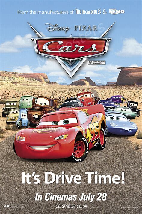Pixar Cars Poster