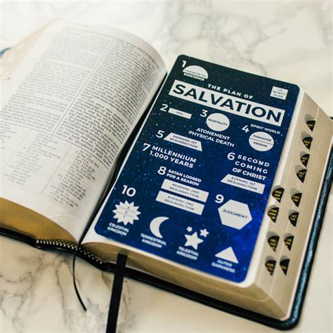 Plan Of Salvation Bookmark Galaxy In Lds Bookmarks On