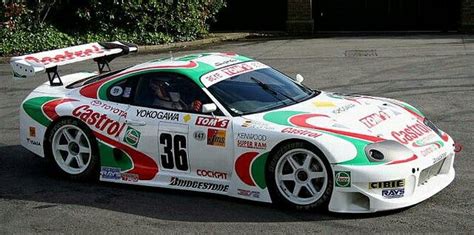 Toyota Supra JGTC Tom S Castrol Sports Car Racing Sport Cars Gt Cars Race Cars Toyota