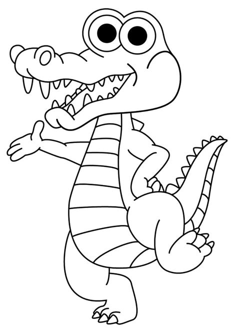 Alligator Coloring Pages Free Printable Coloring Pages For Kids