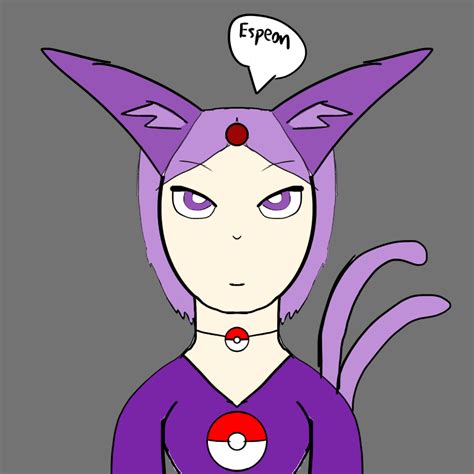 Female Human Espeon Ibispaint