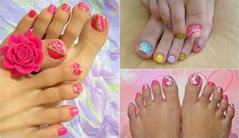 Es por esto que les traemos imagenes con bellos diseños de decorados de uñas para pies con flores y mariposas, especiales. fotos disenos de pies primavera 2015 | Diseño imágenes