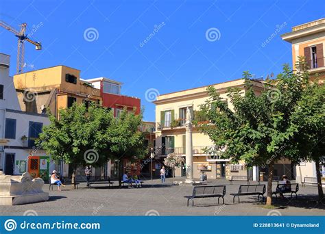 July 17 2021 Pozzuoli Italy View Of The Typical Residential
