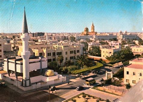 Tripoli 1973 Tripoli Paris Skyline Libya