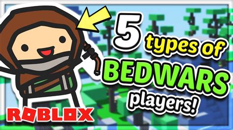 5 Types Of Bedwars Players Roblox Animation Ft Realdv Youtube
