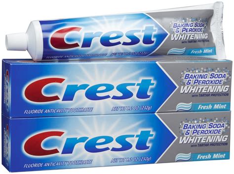 Crest Whitening Toothpaste 82 Oz 2 Pk Ebay