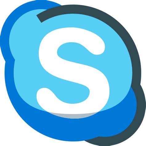 O Skype Logo Ícones Social Media E Logos
