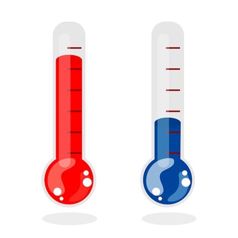 Premium Vector Cold And Hot Icon Vector Temperature Illustration Sign