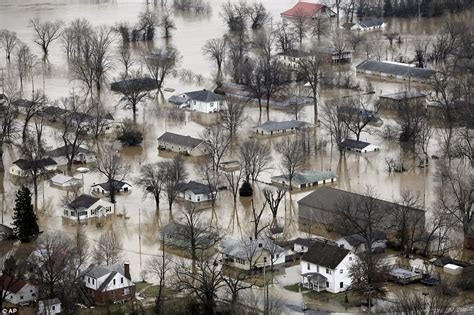 Mississippi Flooding Devastation Revealed By Aerial Photographs Daily