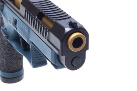 Danger Close Armament Cz P 10l 9mm Signature Pistol Blue Titanium