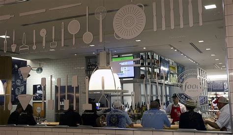 Terminal 4 is at the southwest end of the airport and is connected to terminal 3 with a connector bridge. Airport F&B - Food Network Kitchen at Fort Lauderdale ...