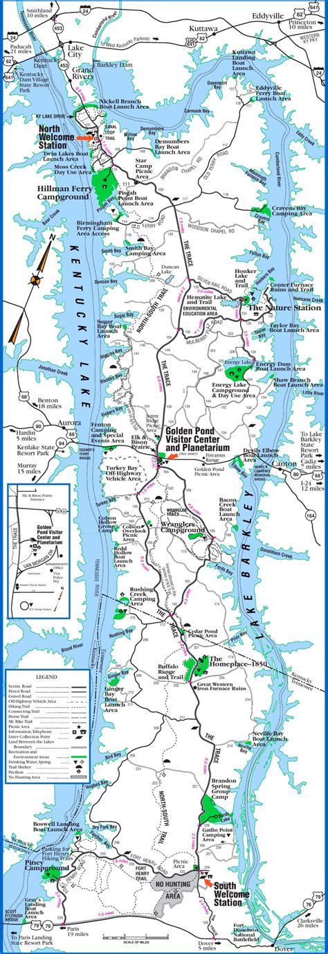 Map Of Lake Barkley Kentucky Zip Code Map