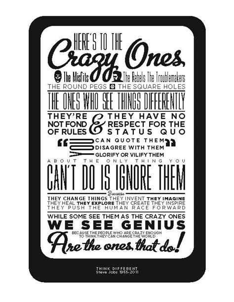 Heres To The Crazy Ones Poster The Next Wave Marketing Innovation