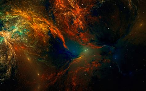 Colorful Artistic Nebula And Space Star Wallpaper Hd Artist 4k