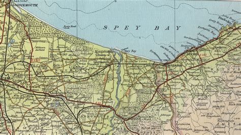Image Result For North East Scotland Map Scotland Map Map Vintage