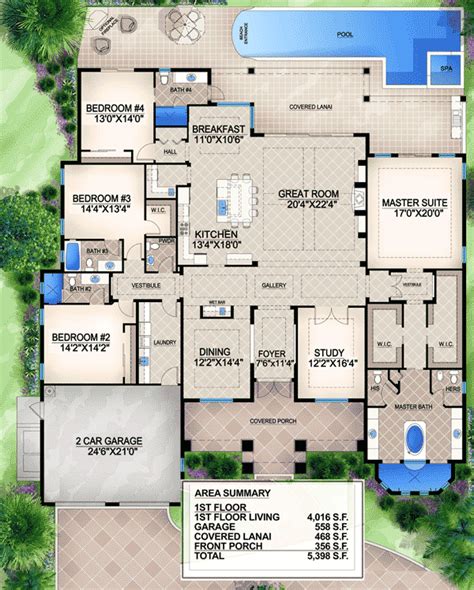 Southern Home Floor Plans Homeplanone