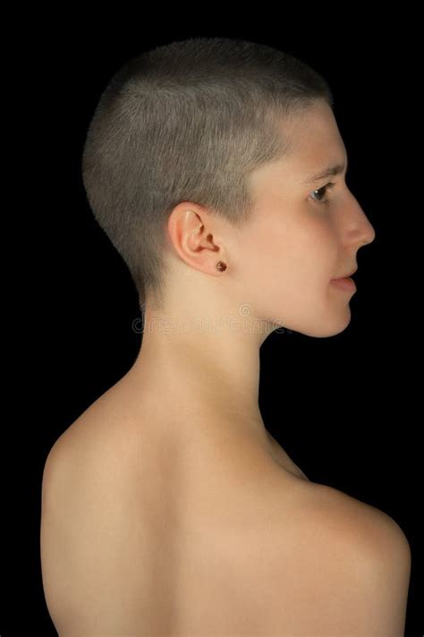 Shaved Girl Stock Image Image Of Face Human Person 17012681