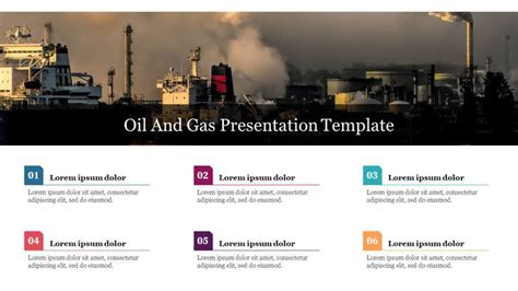 Effective Oil And Gas Presentation Template Slide Presentation
